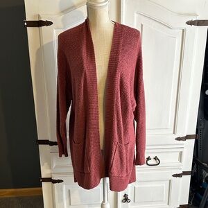 American Eagle Outfitters Women's Cardigan - Deep Red